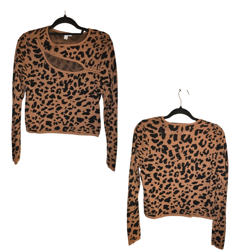 BAR III Sweater - Zebra Print